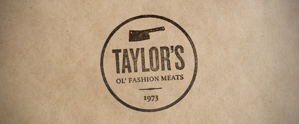 Jeff Rauch Taylor's Ol' Fashion Meats branding design _000